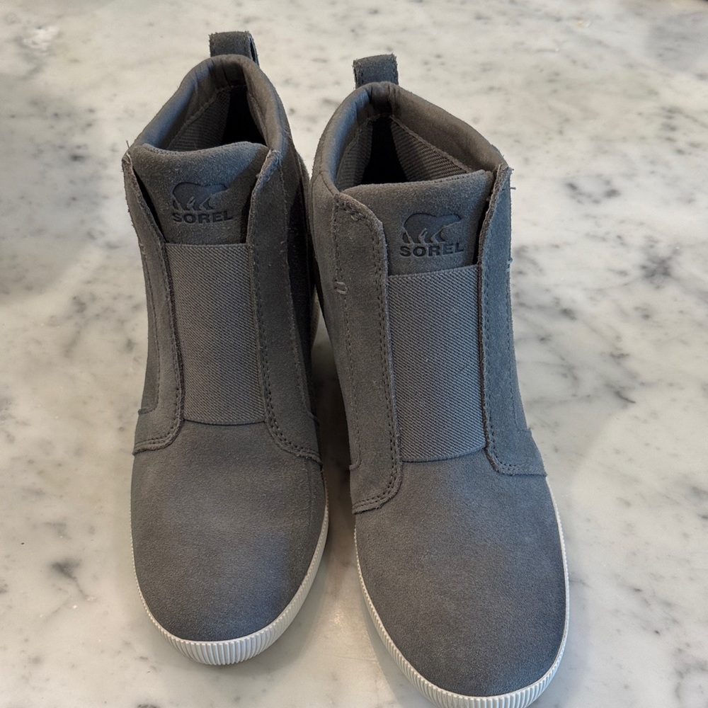 Sorel Charcoal High-Top Boots